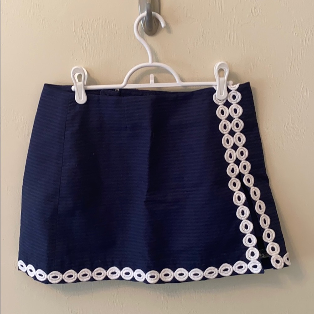 Lily Pulitzer skort navy blue